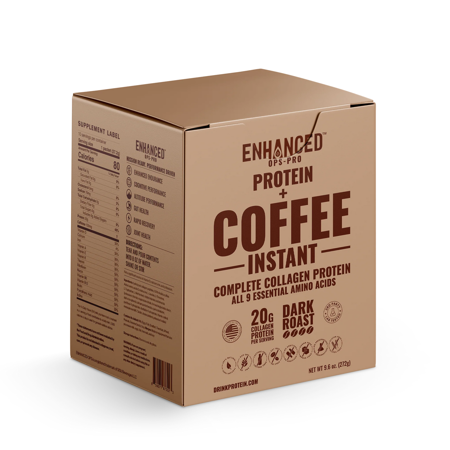 Enhanced Ops-Pro Protein Coffee