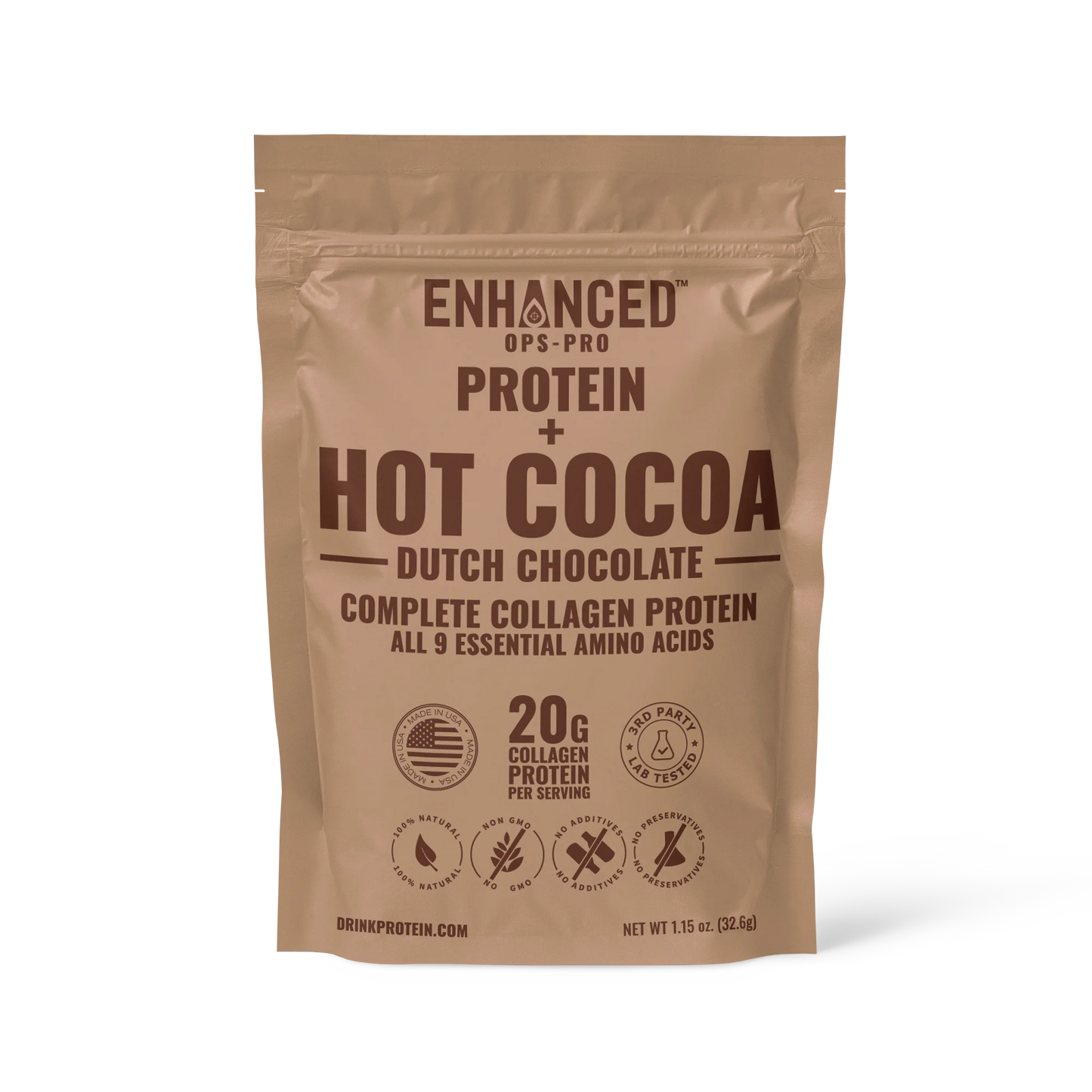 Enhanced Ops-Pro Protein Hot Cocoa